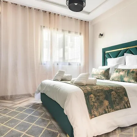 C-Appartement De Luxe Plein Centre De Gueliz Avec Piscine Parking Wifi Netflix Marrakesh Exterior foto